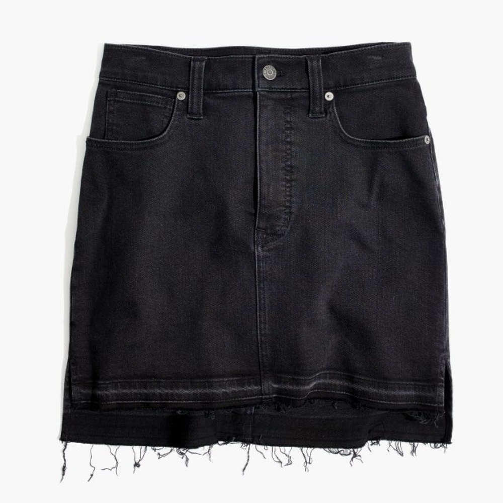 Madewell jean skirt